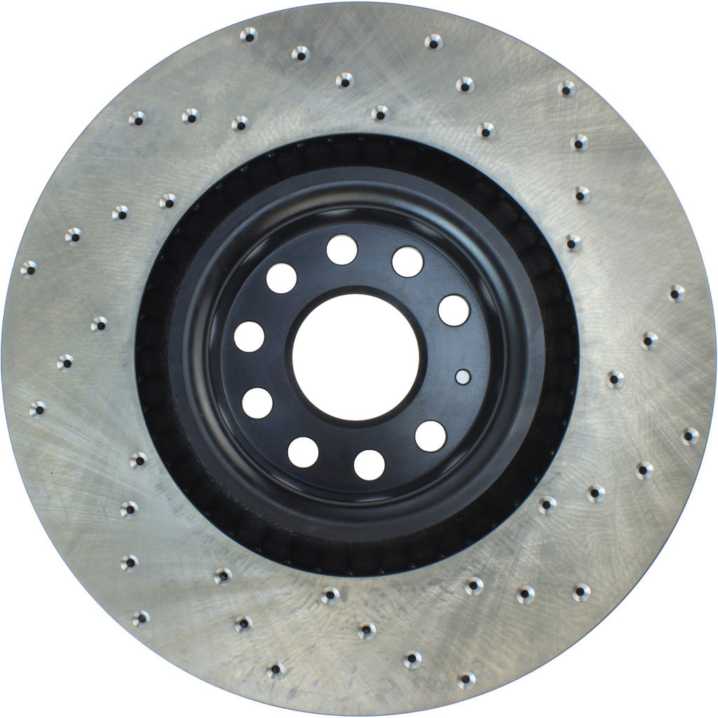 Stoptech 128.33112R - Sport Cross Drilled Brake Rotor