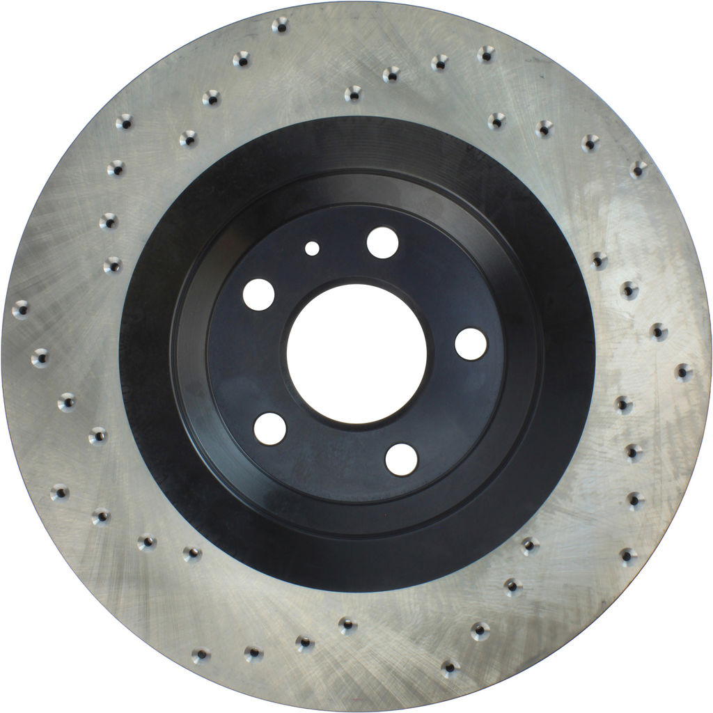 Stoptech 128.33117L - Sport Cross Drilled Brake Rotor