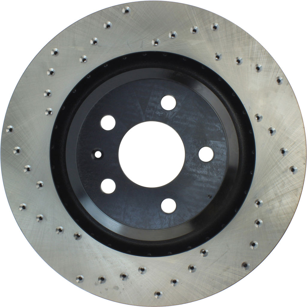 Stoptech 128.33117R - Sport Cross Drilled Brake Rotor