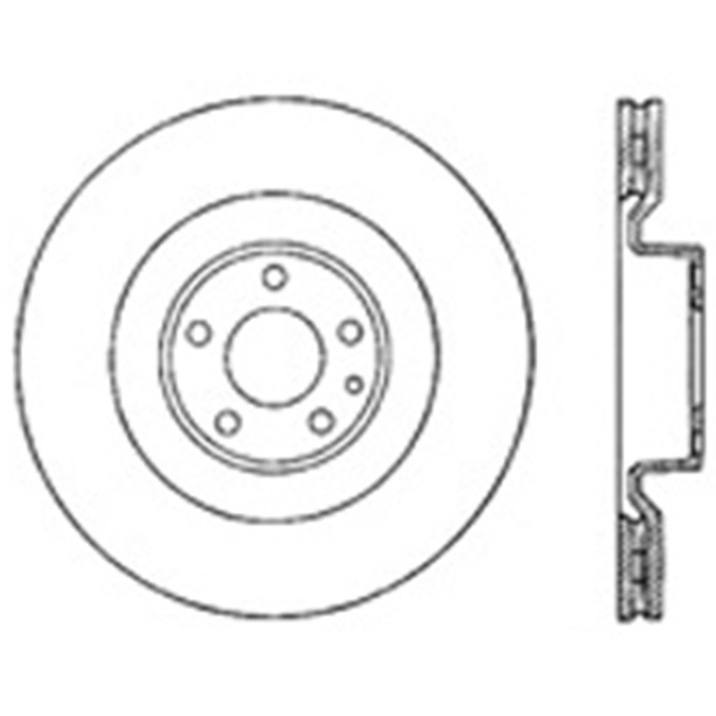 Sport Cross Drilled Brake Rotor