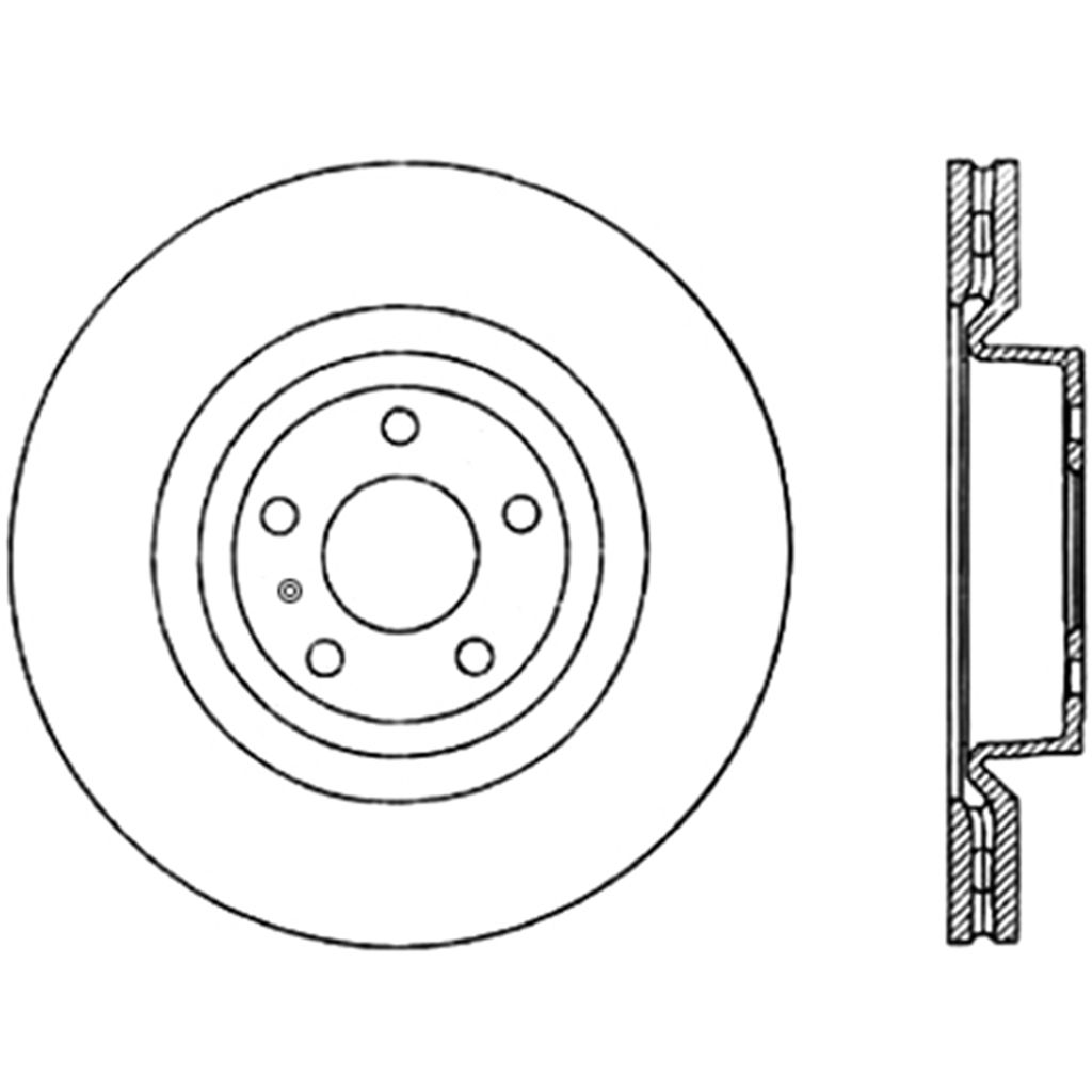 Sport Cross Drilled Brake Rotor