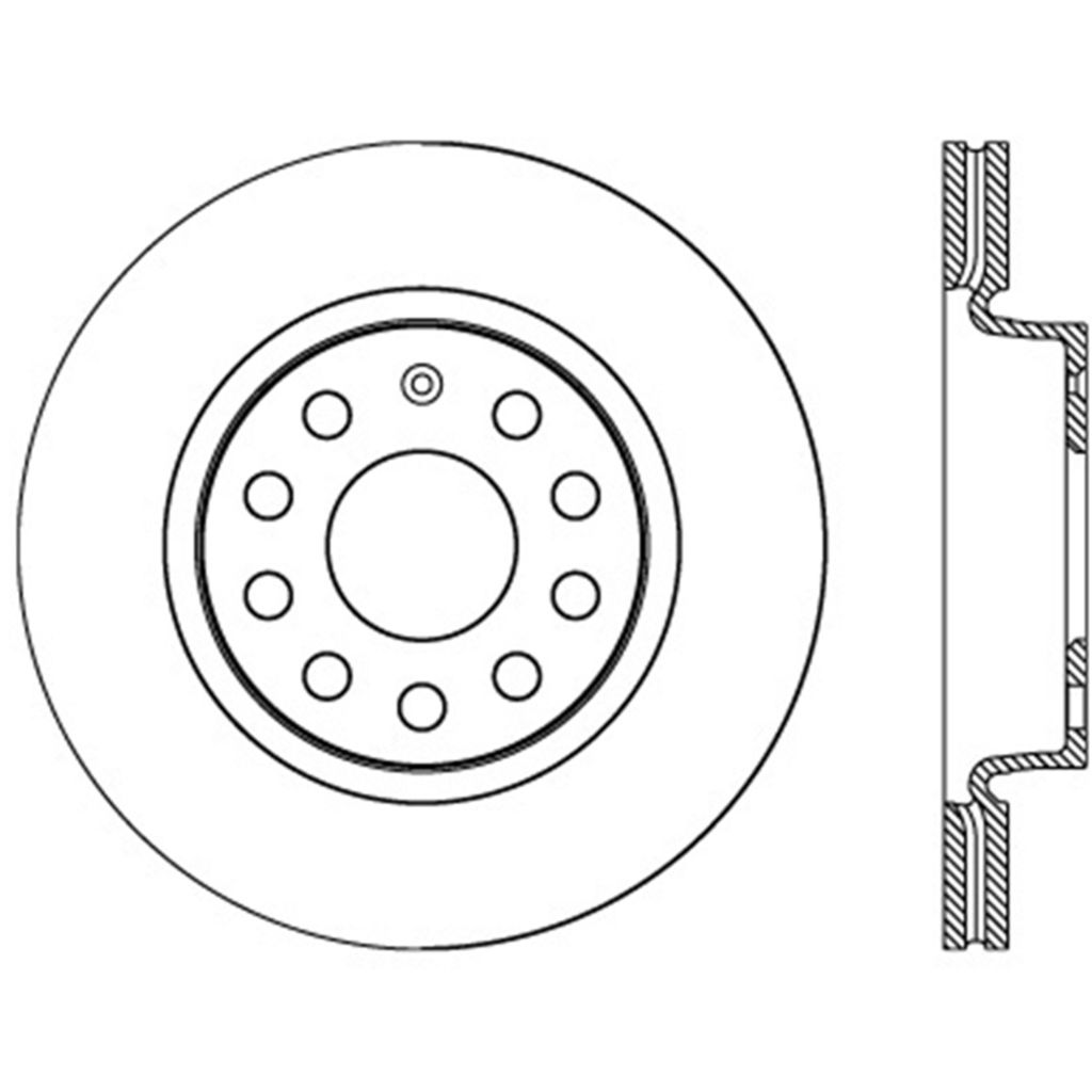Sport Cross Drilled Brake Rotor