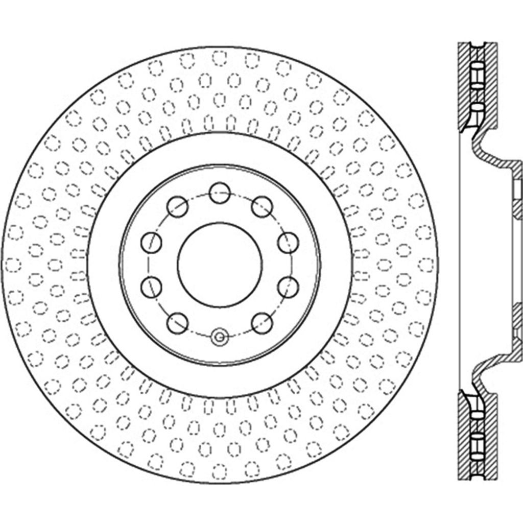 Sport Cross Drilled Brake Rotor