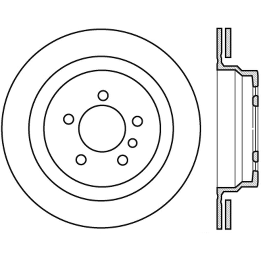 Sport Cross Drilled Brake Rotor