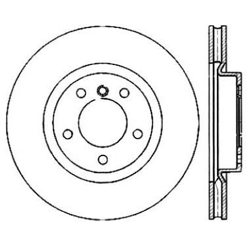 Sport Cross Drilled Brake Rotor