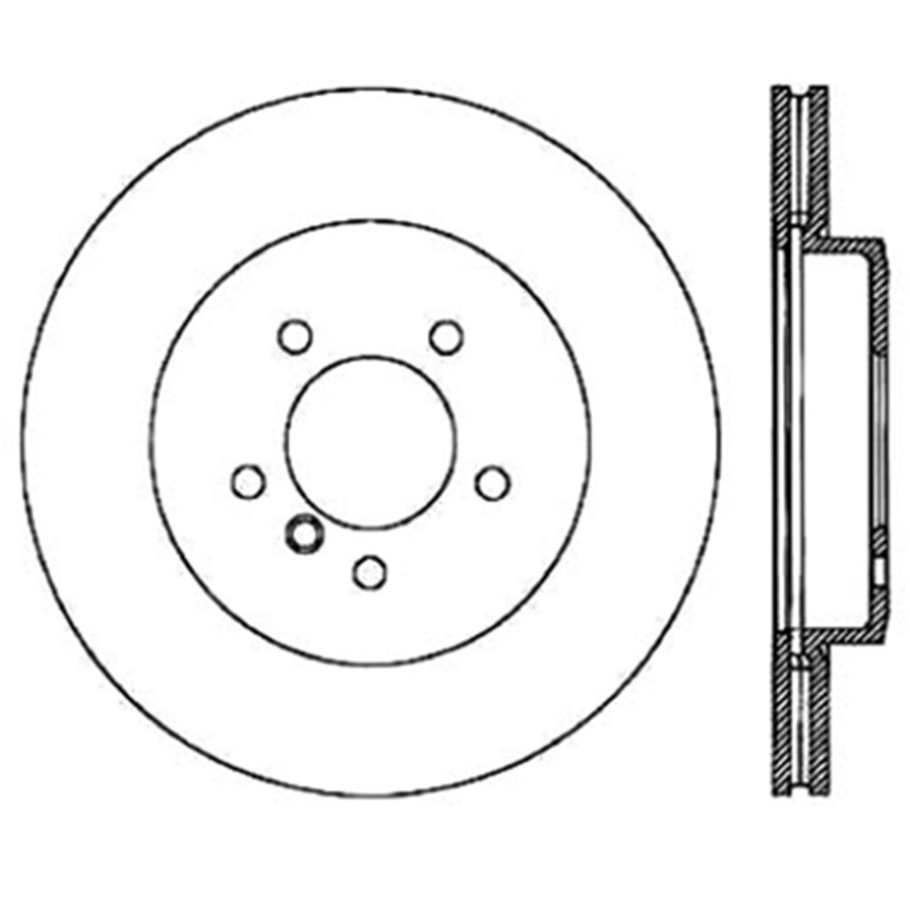 Sport Cross Drilled Brake Rotor