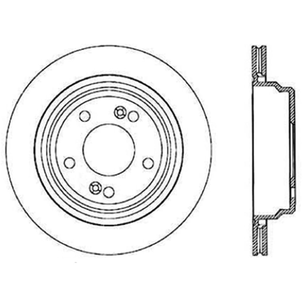 Sport Cross Drilled Brake Rotor