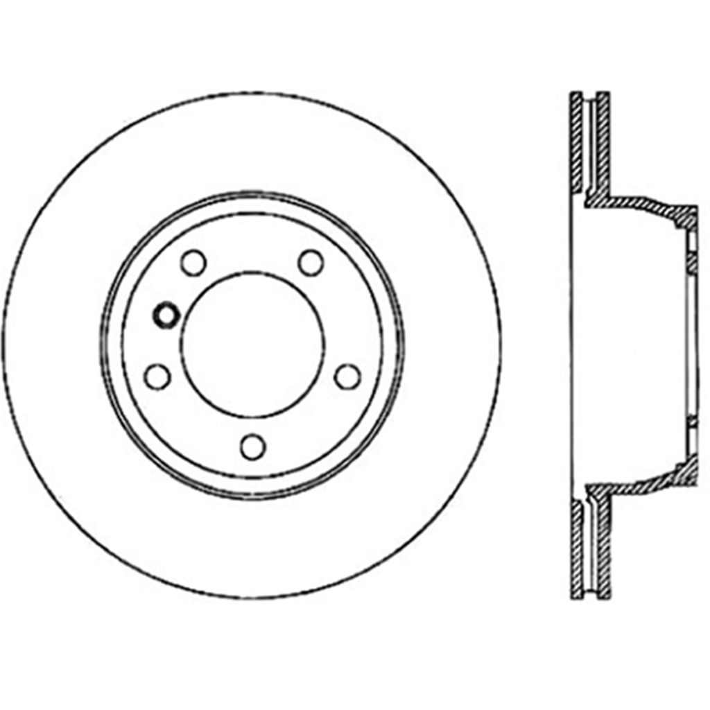 Sport Cross Drilled Brake Rotor