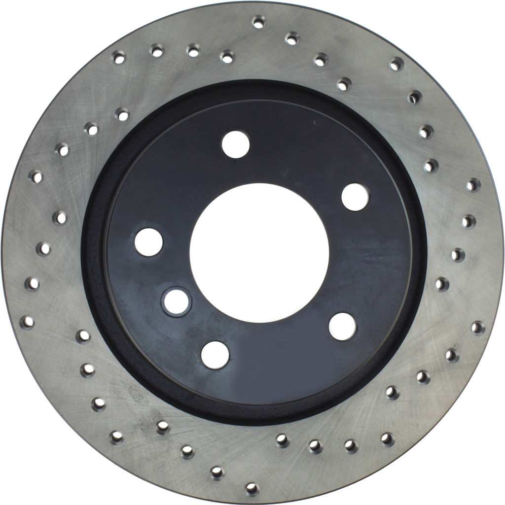 Stoptech 128.34069L - Sport Cross Drilled Brake Rotor