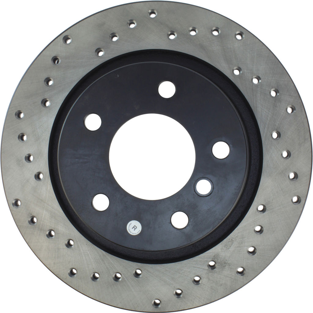 Stoptech 128.34069R - Sport Cross Drilled Brake Rotor