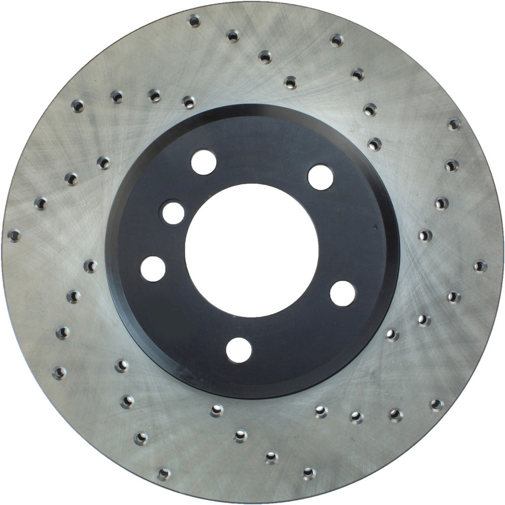 Stoptech 128.34070L - Sport Cross Drilled Brake Rotor