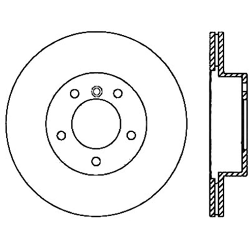 Sport Cross Drilled Brake Rotor