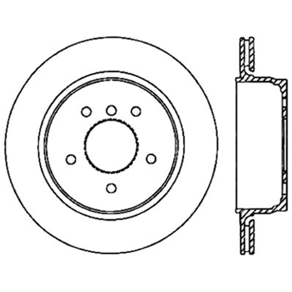 Sport Cross Drilled Brake Rotor