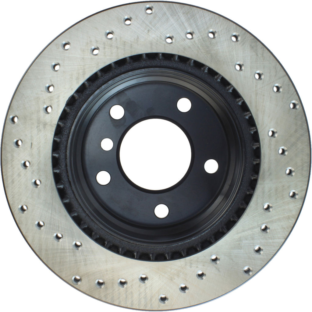Stoptech 128.34078L - Sport Cross Drilled Brake Rotor