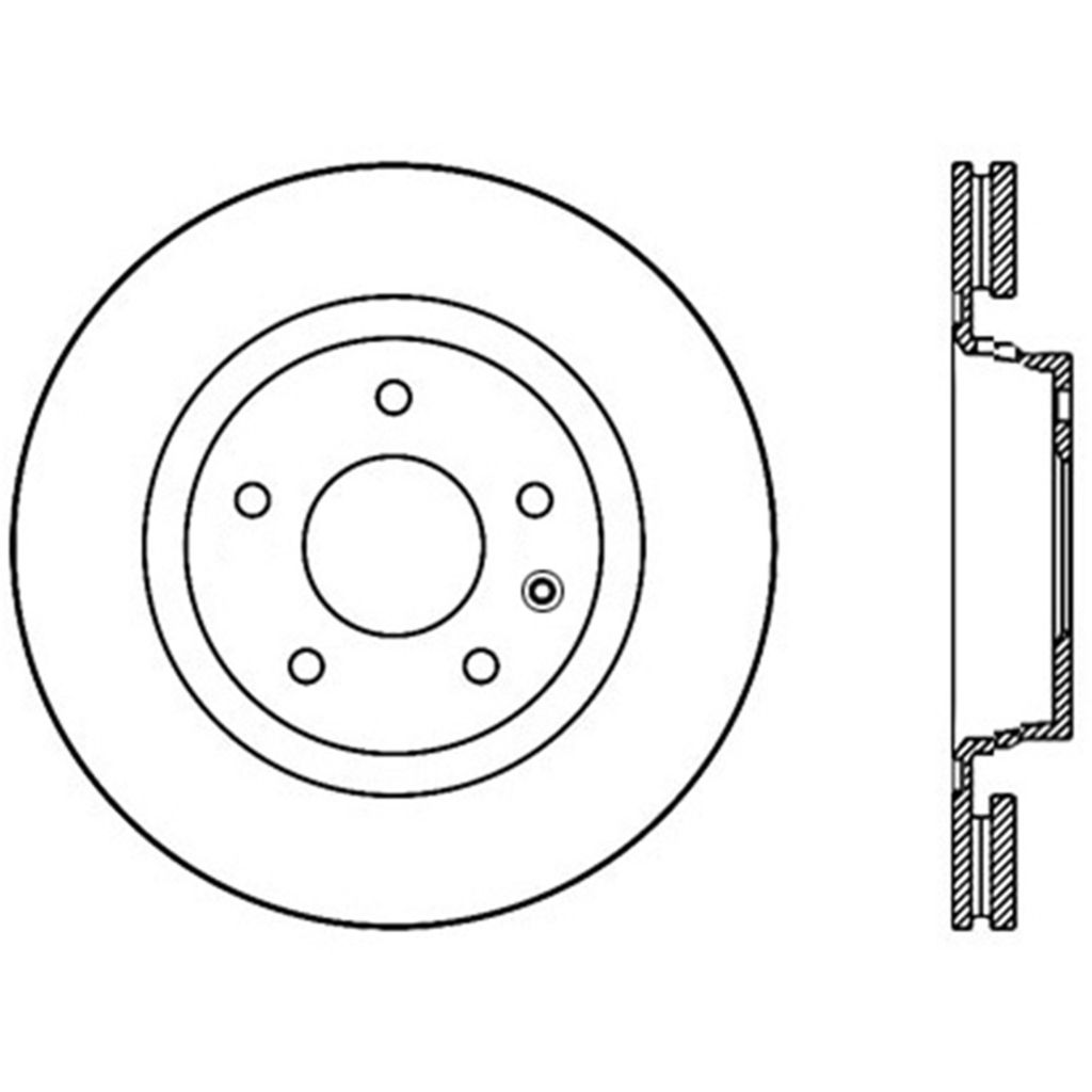 Sport Cross Drilled Brake Rotor