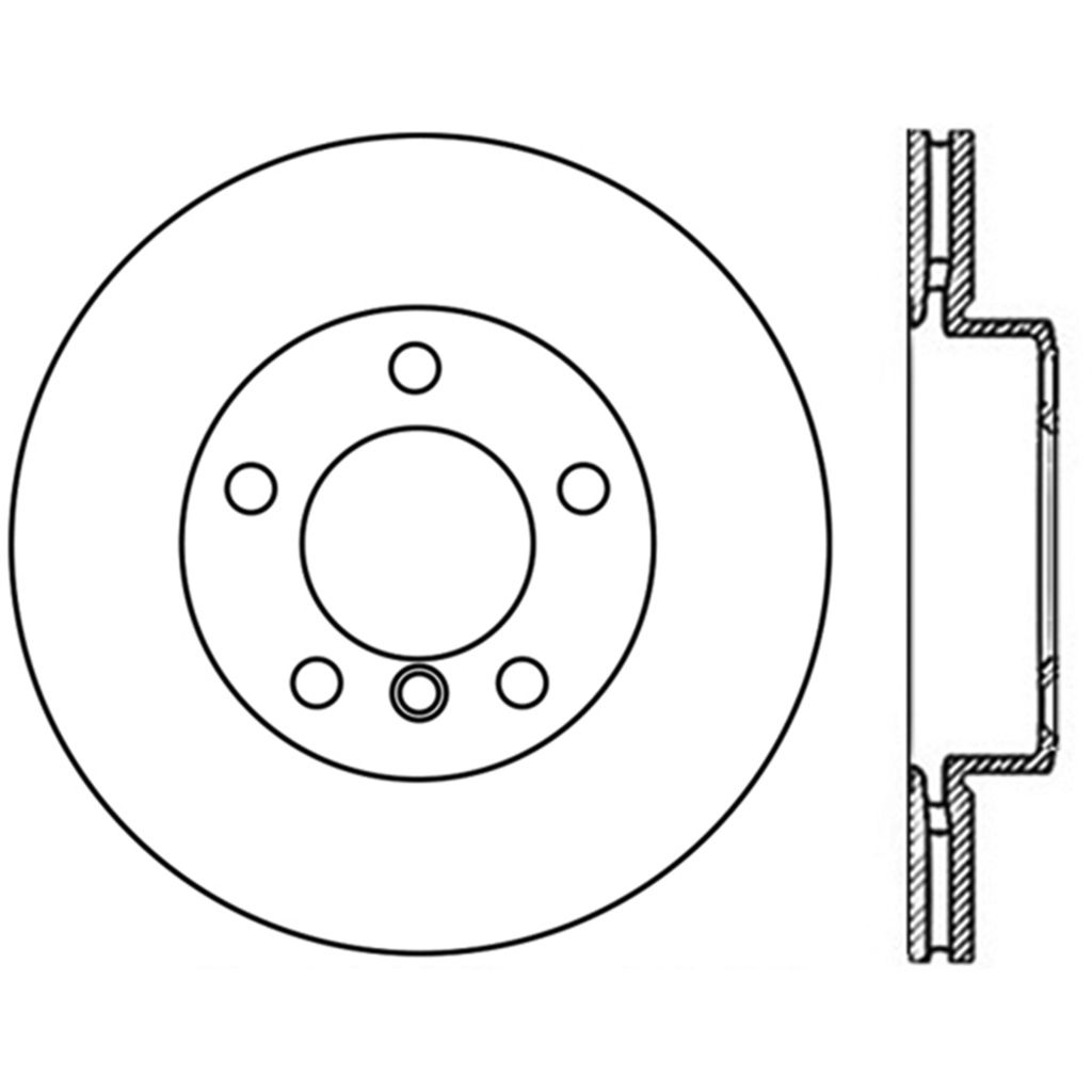 Sport Cross Drilled Brake Rotor