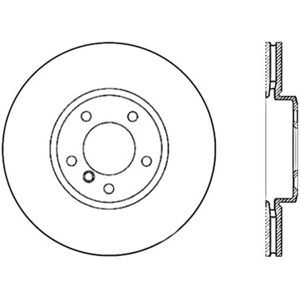Sport Cross Drilled Brake Rotor
