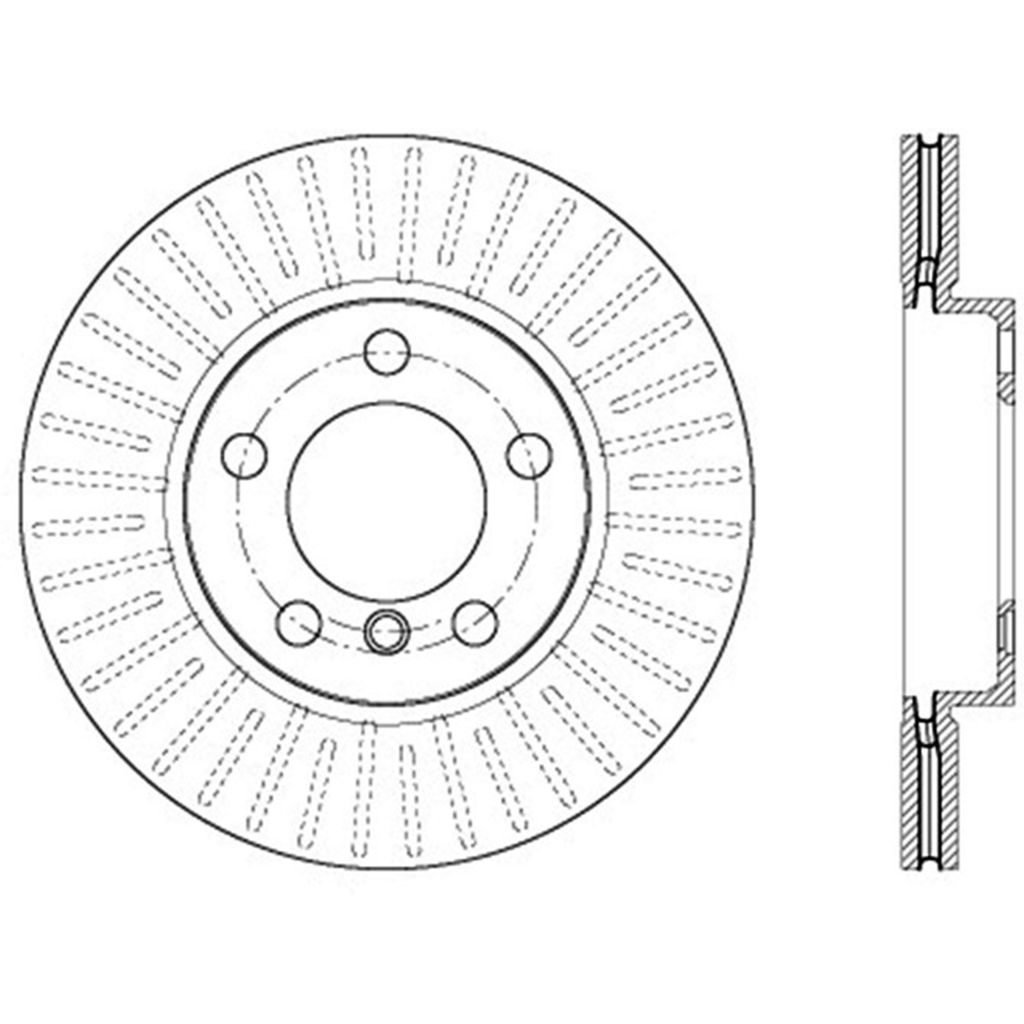 Sport Cross Drilled Brake Rotor