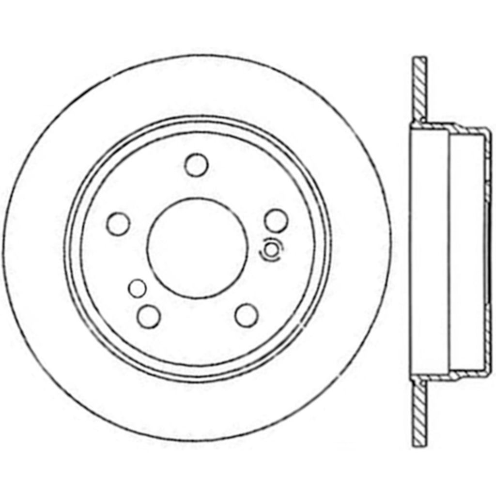 Sport Cross Drilled Brake Rotor