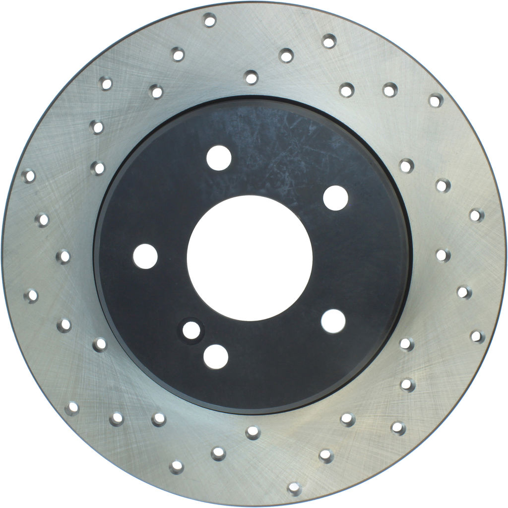 Stoptech 128.35034R - Sport Cross Drilled Brake Rotor