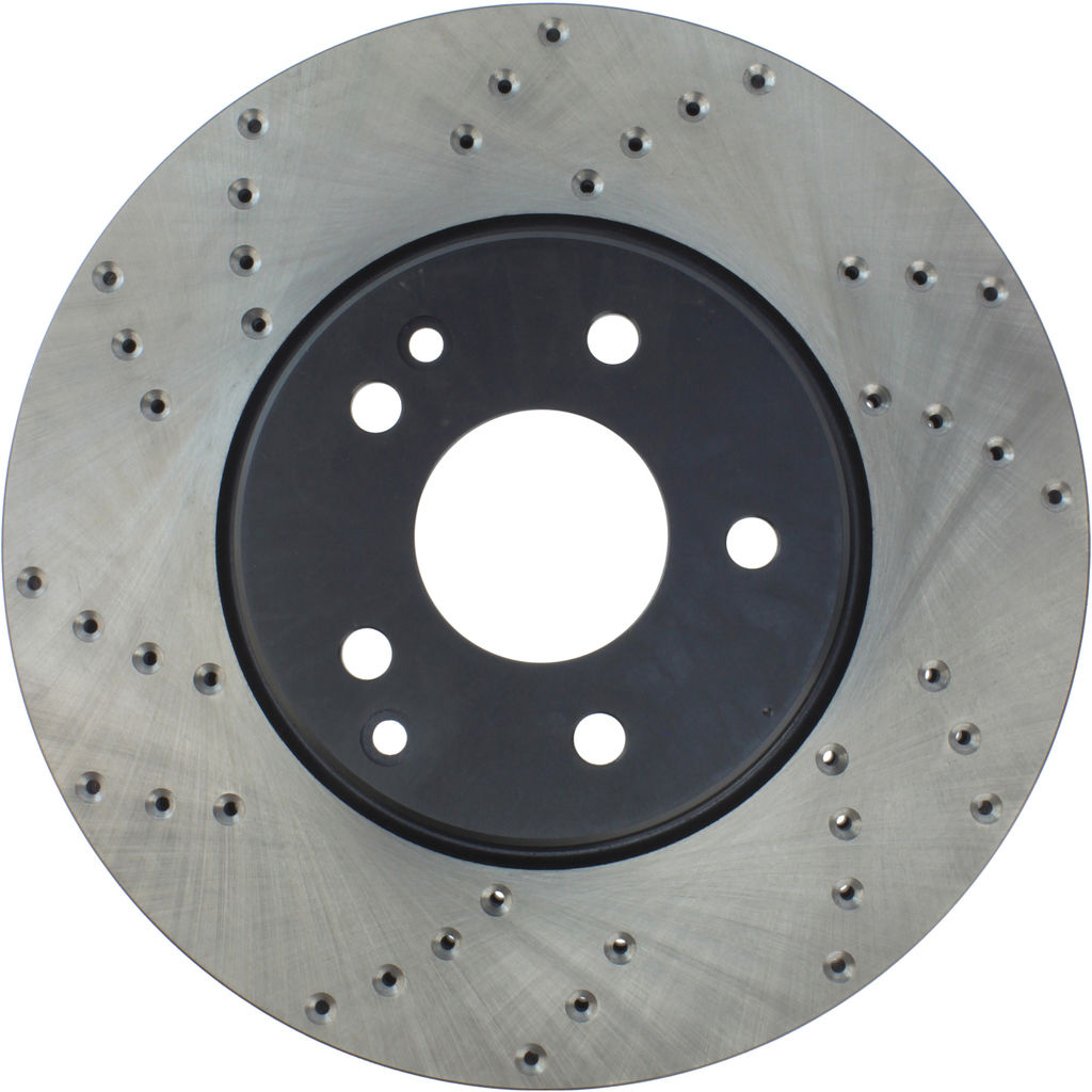 Stoptech 128.35058R - Sport Cross Drilled Brake Rotor