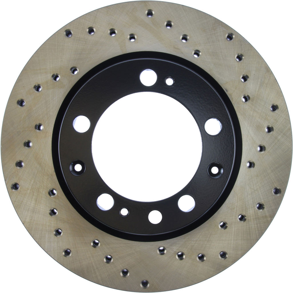 Stoptech 128.37021L - Sport Cross Drilled Brake Rotor