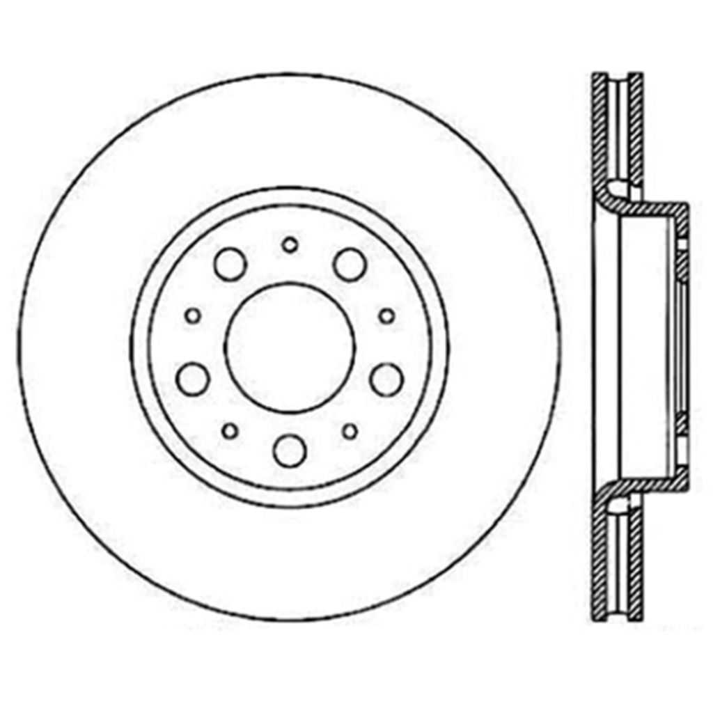 Sport Cross Drilled Brake Rotor