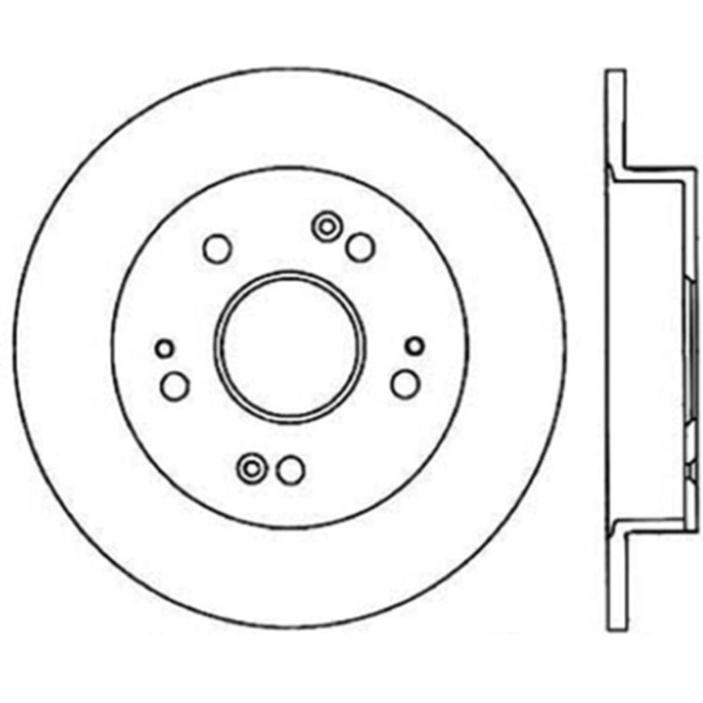 Sport Cross Drilled Brake Rotor