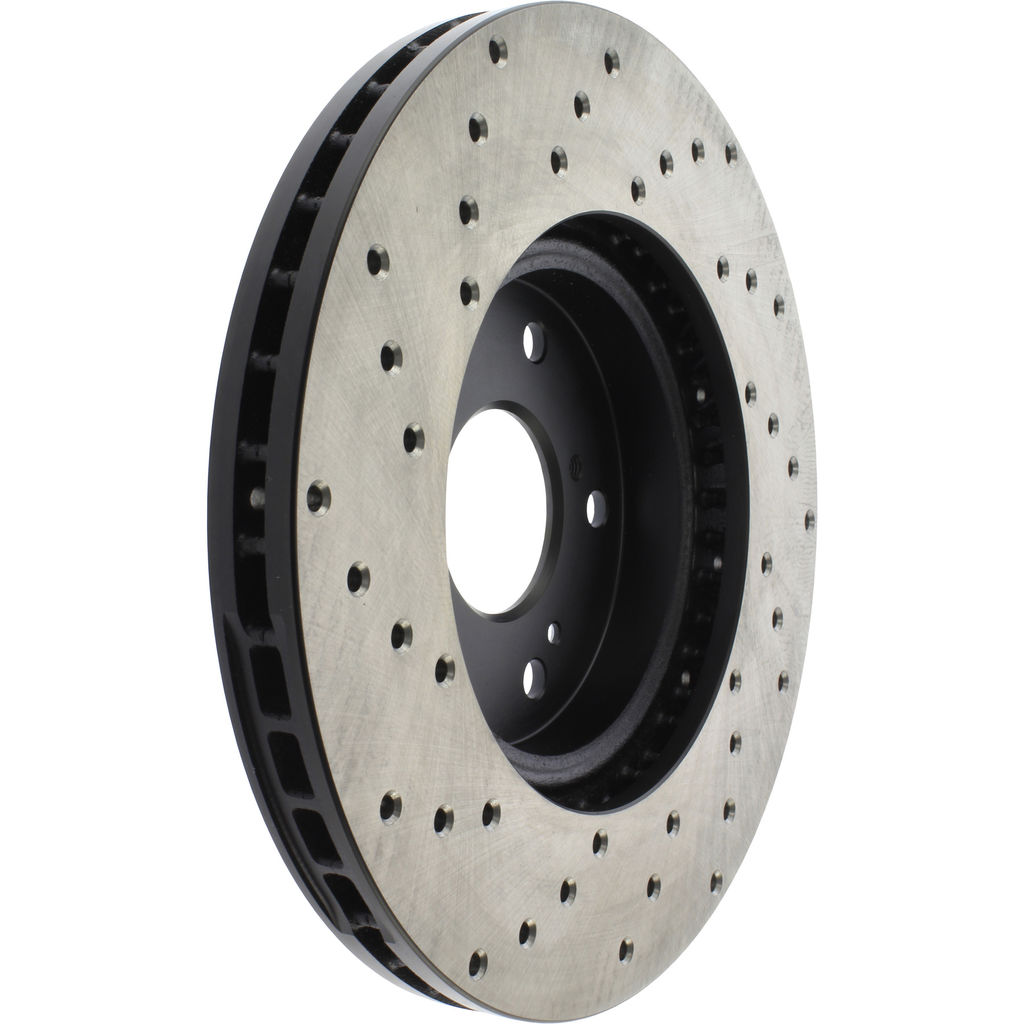 Stoptech 128.40046L - Sport Cross Drilled Brake Rotor