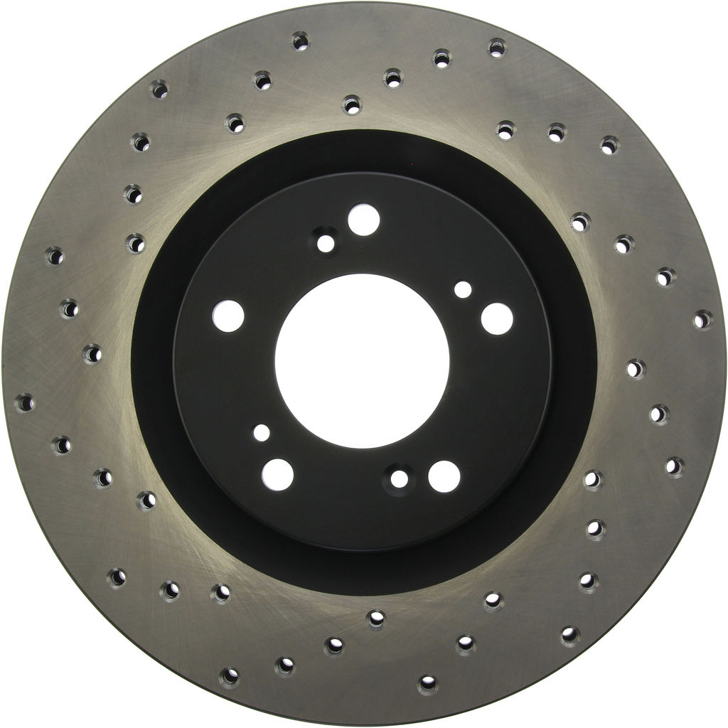 Stoptech 128.40048R - Sport Cross Drilled Brake Rotor