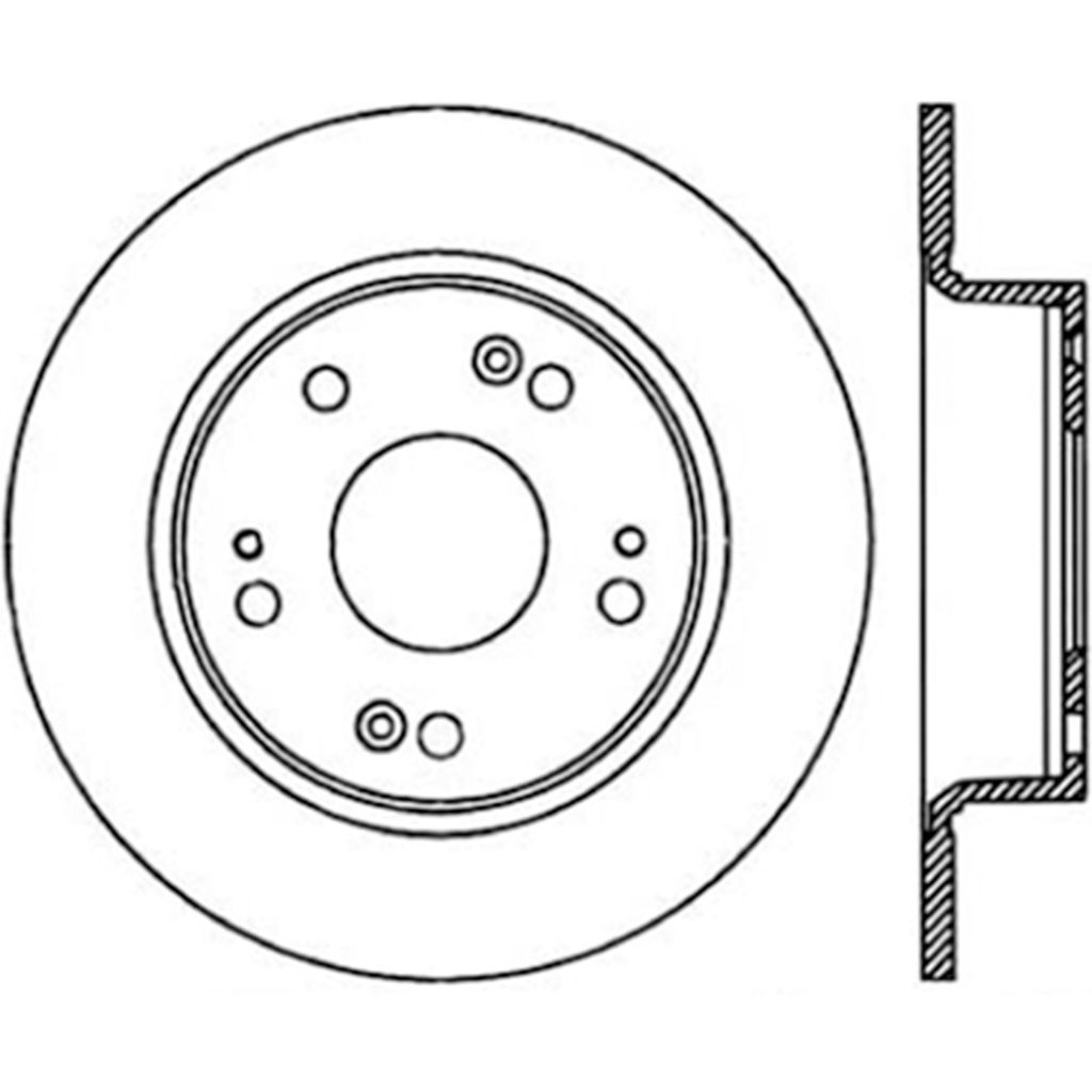Sport Cross Drilled Brake Rotor