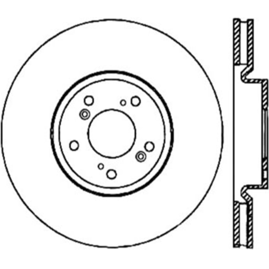 Sport Cross Drilled Brake Rotor