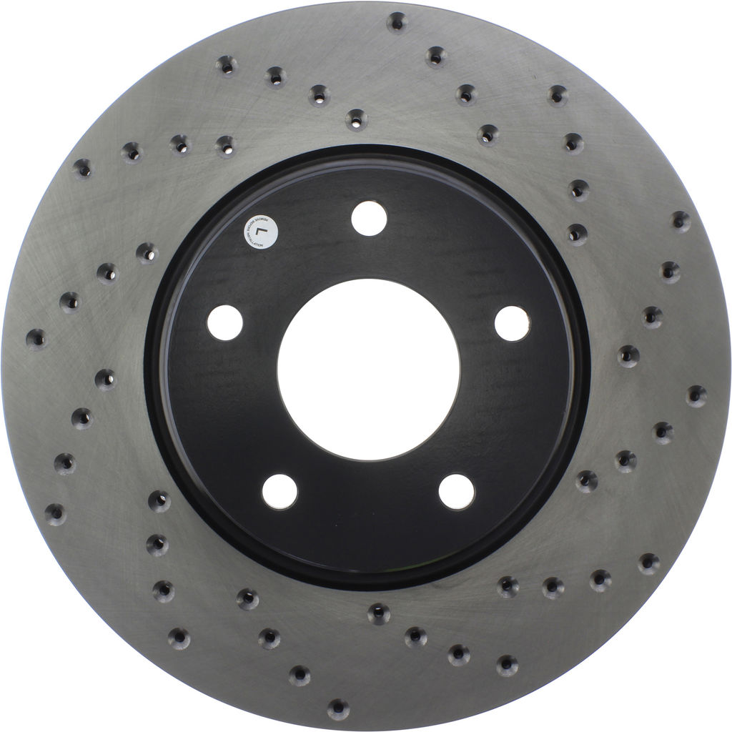 Stoptech 128.42071L - Sport Cross Drilled Brake Rotor