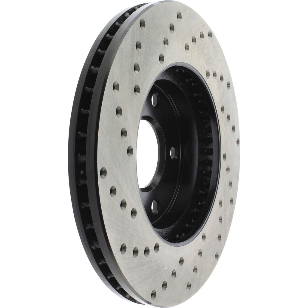 Stoptech 128.42071L - Sport Cross Drilled Brake Rotor