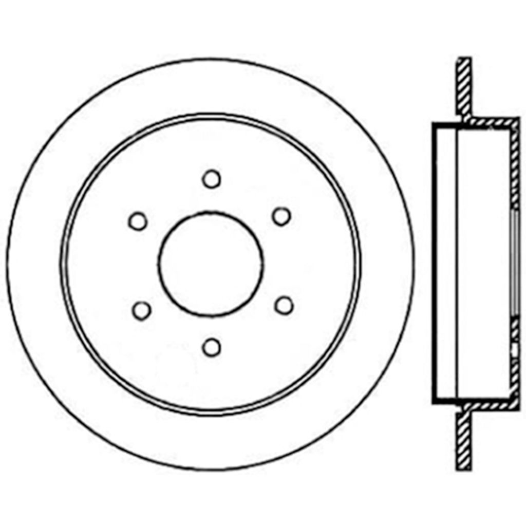 Sport Cross Drilled Brake Rotor