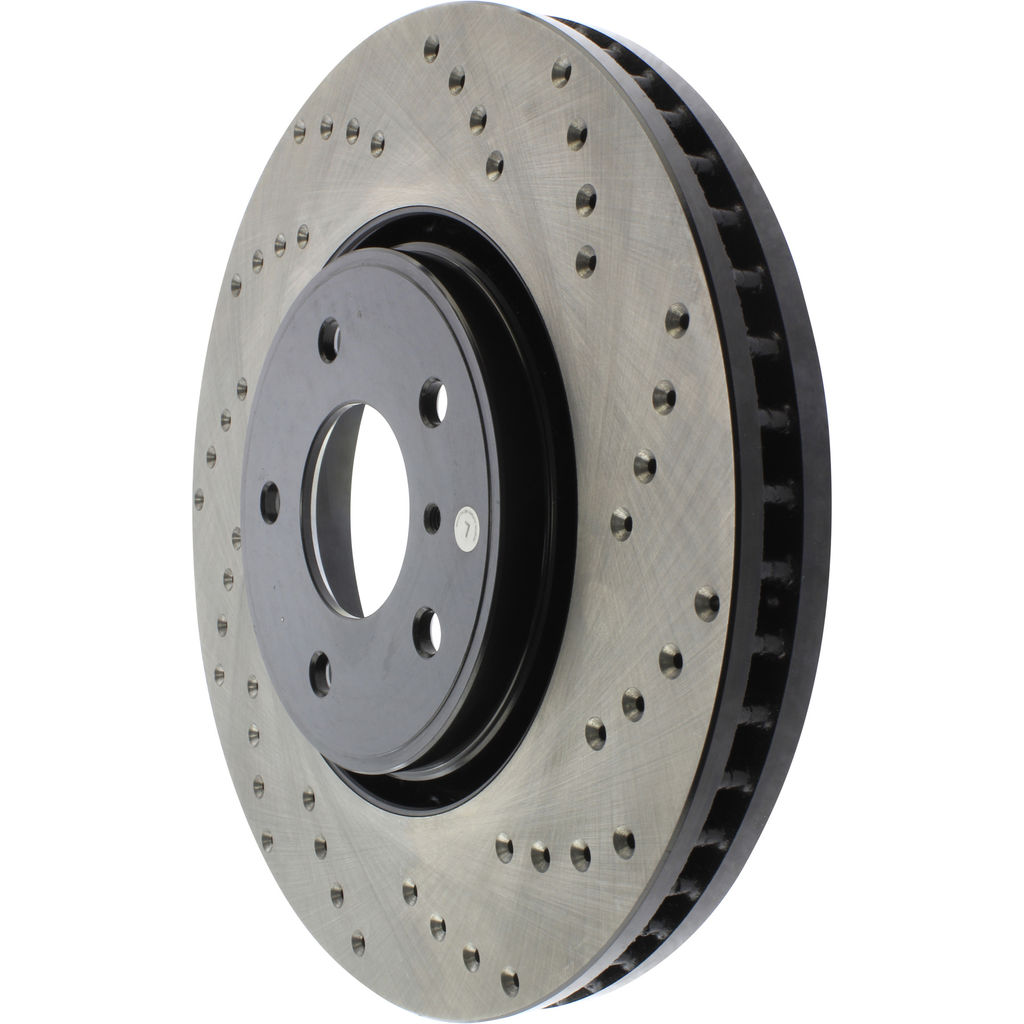 Stoptech 128.42092L - Sport Cross Drilled Brake Rotor