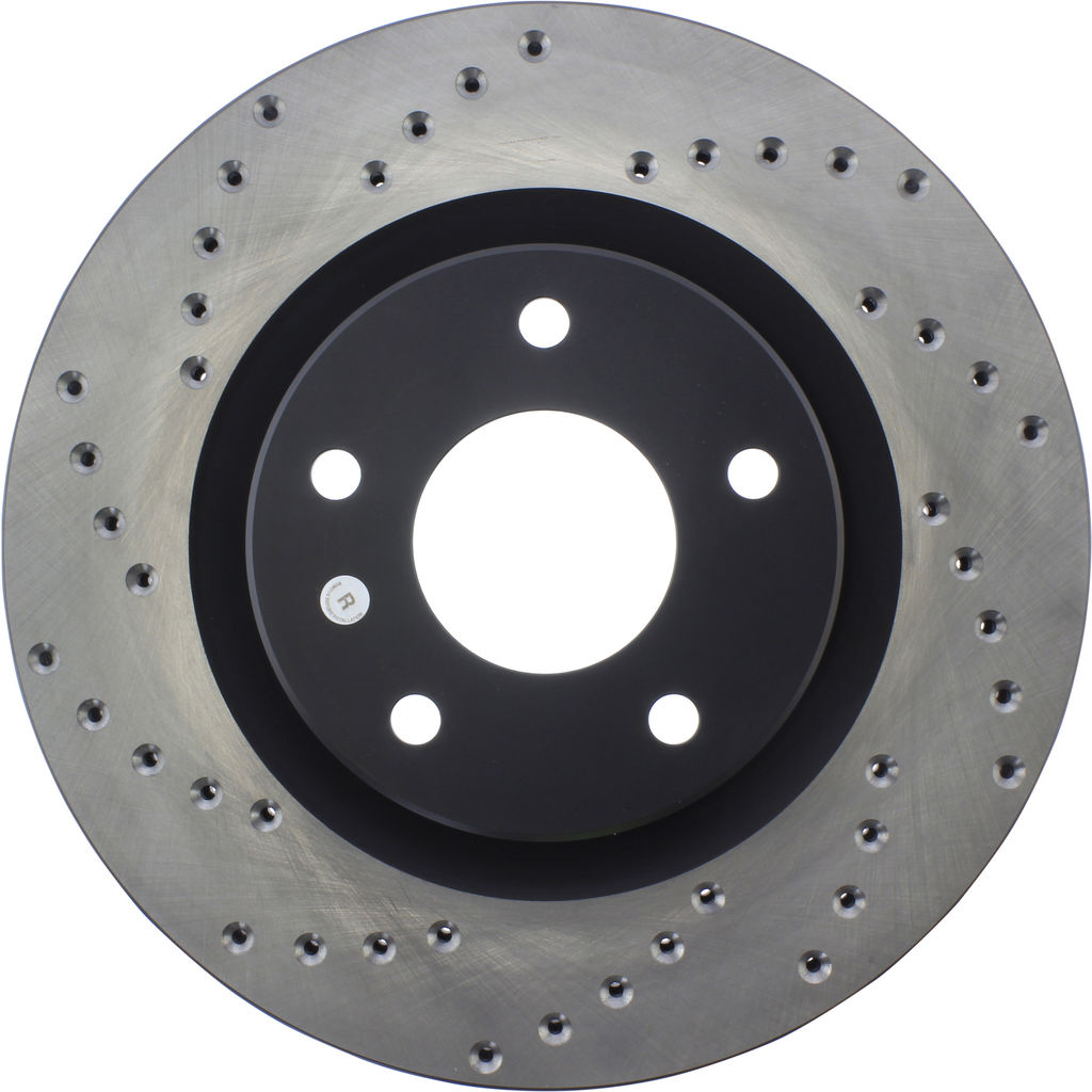 Stoptech 128.42097R - Sport Cross Drilled Brake Rotor