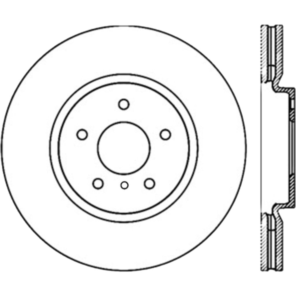 Sport Cross Drilled Brake Rotor