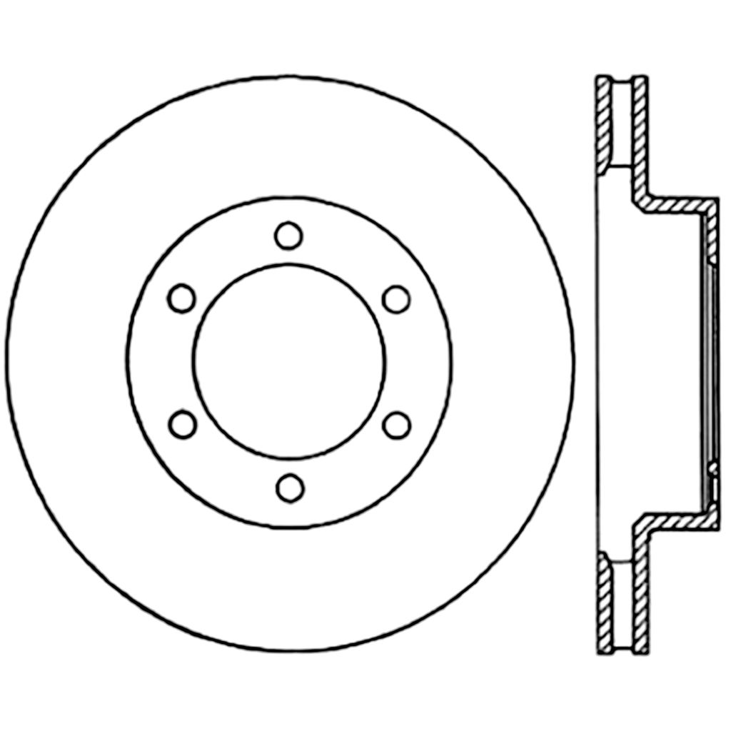 Sport Cross Drilled Brake Rotor