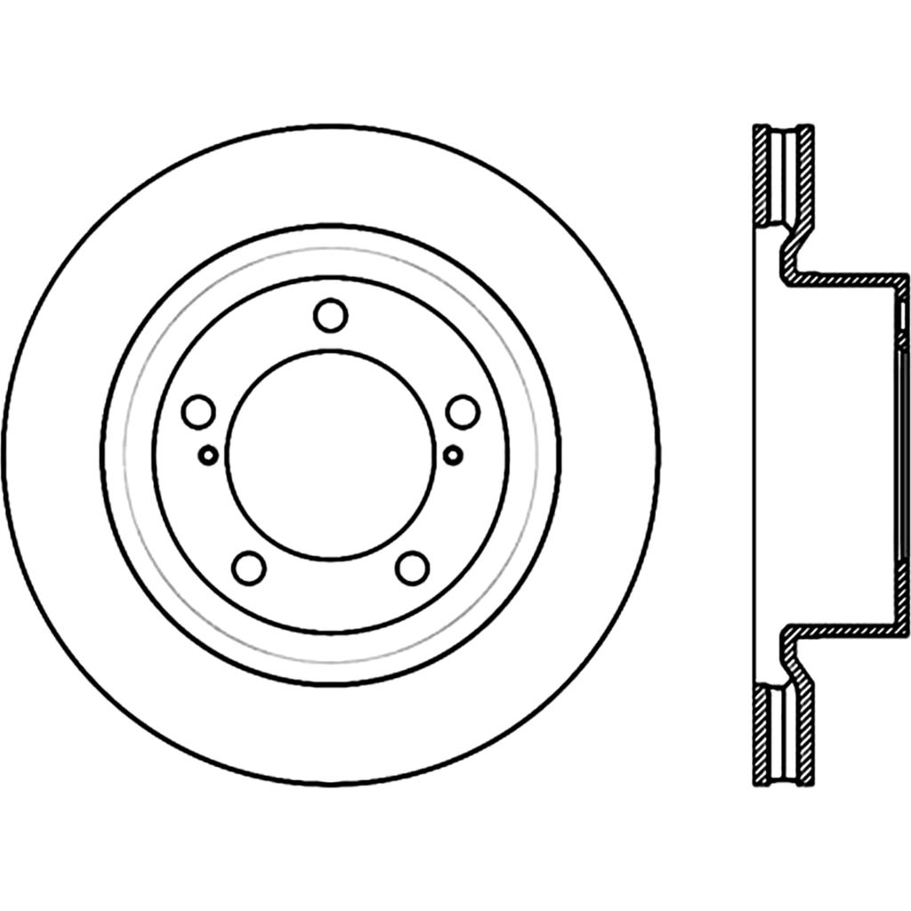 Sport Cross Drilled Brake Rotor