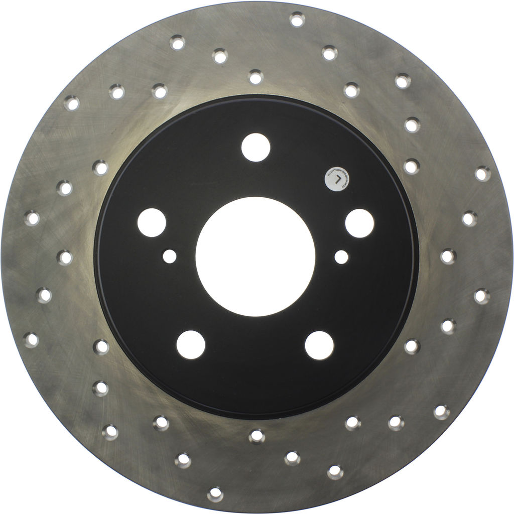 Stoptech 128.44161L - Sport Cross Drilled Brake Rotor