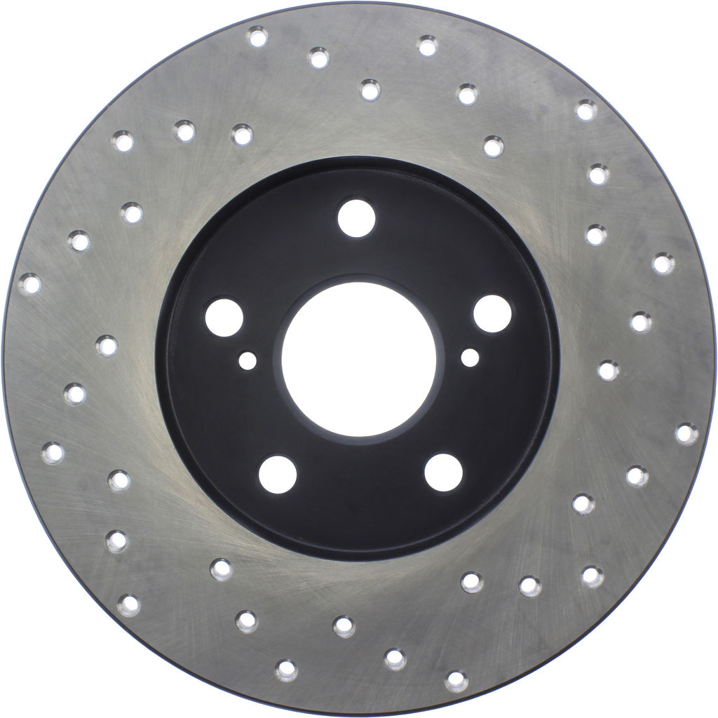 Stoptech 128.44161R - Sport Cross Drilled Brake Rotor