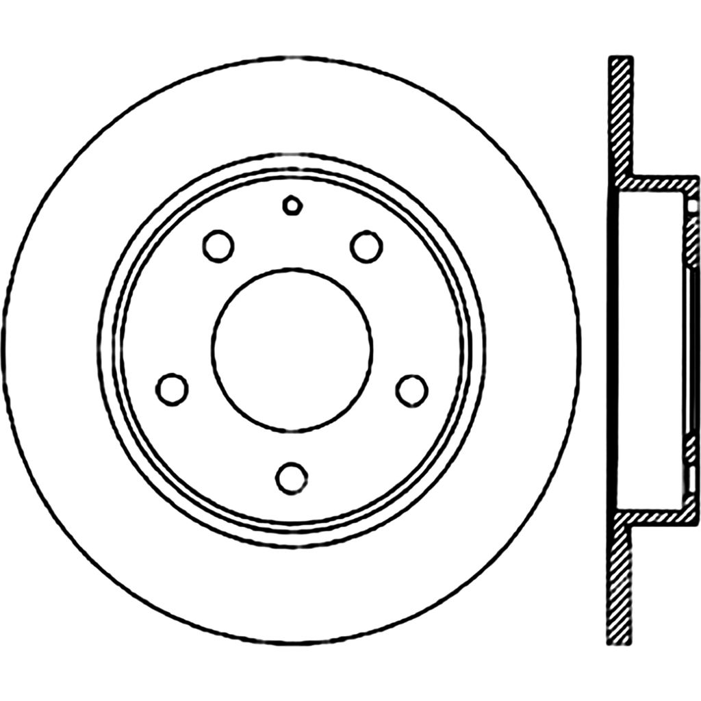 Sport Cross Drilled Brake Rotor