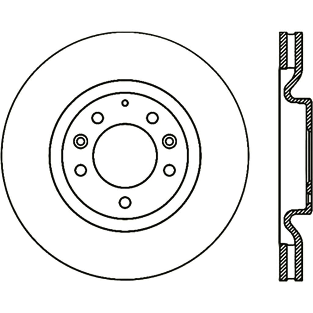 Sport Cross Drilled Brake Rotor