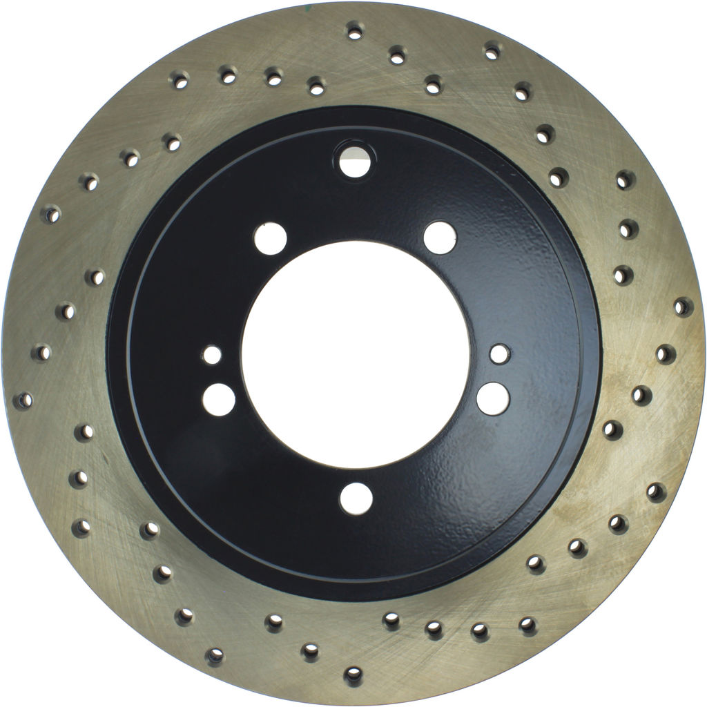 Stoptech 128.46053L - Sport Cross Drilled Brake Rotor