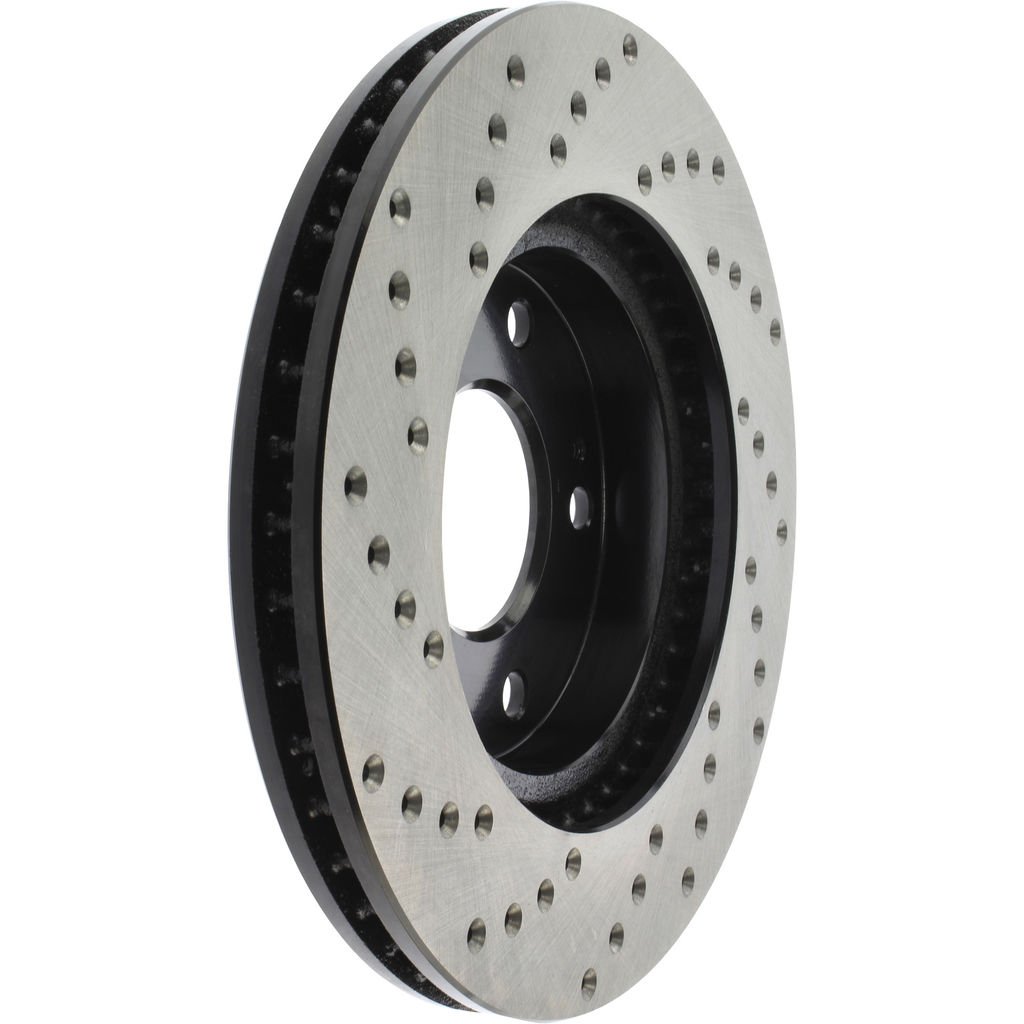 Stoptech 128.46061L - Sport Cross Drilled Brake Rotor