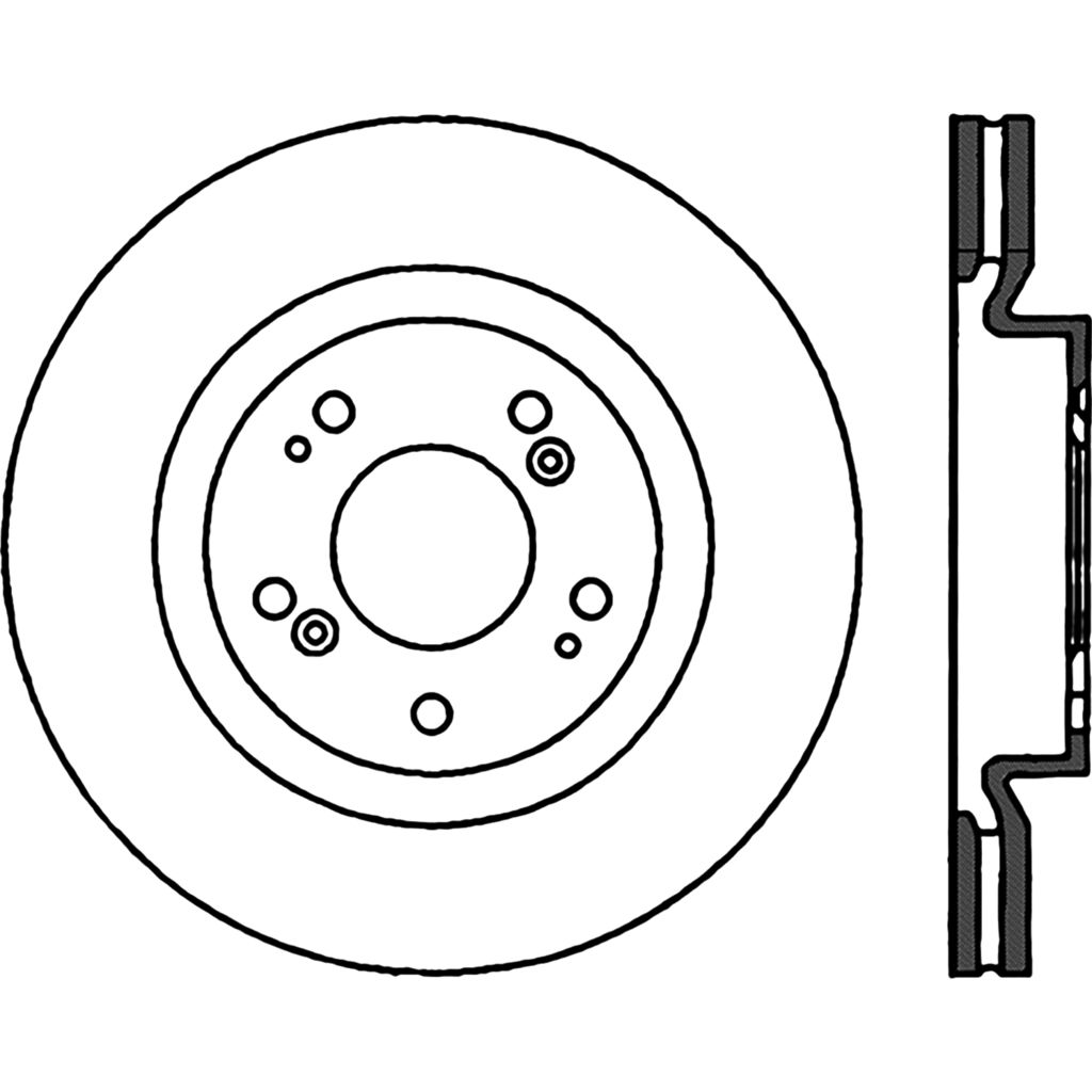 Sport Cross Drilled Brake Rotor
