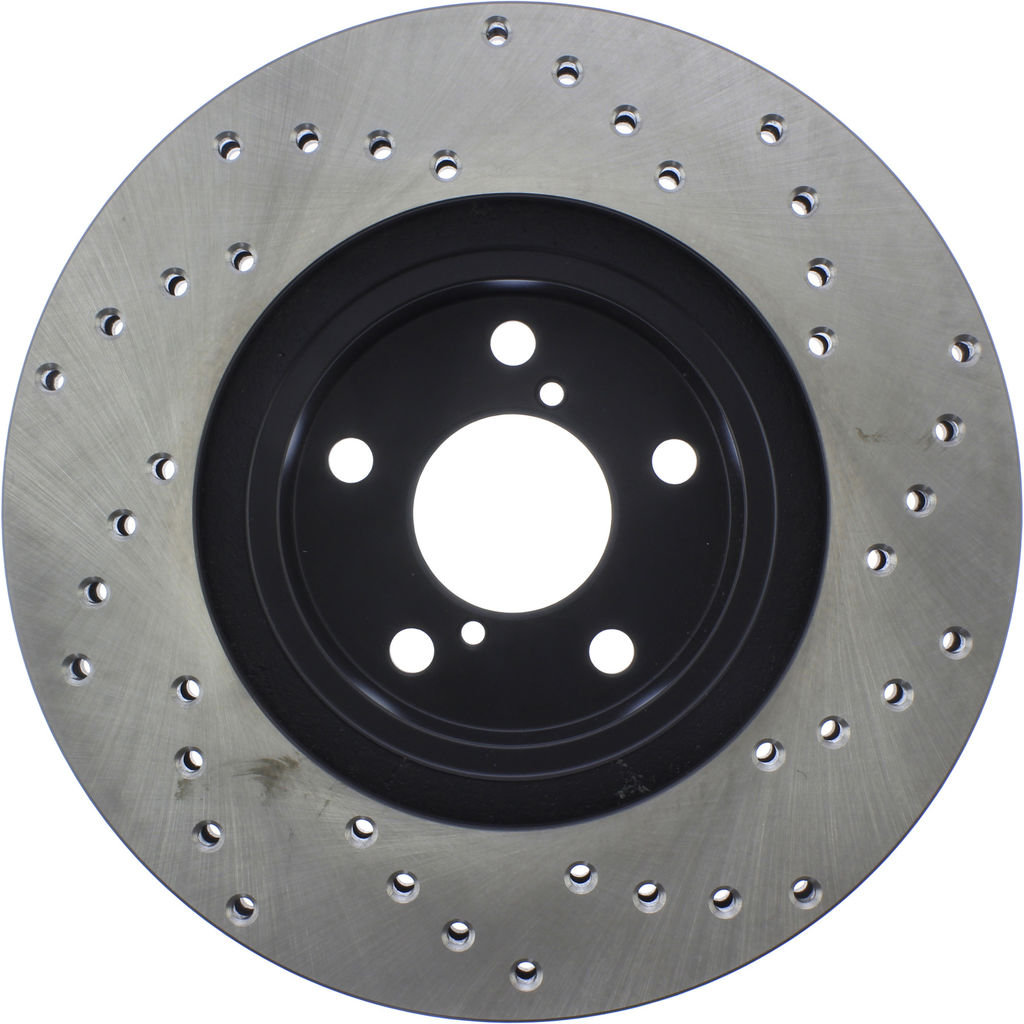 Stoptech 128.47012R - Sport Cross Drilled Brake Rotor