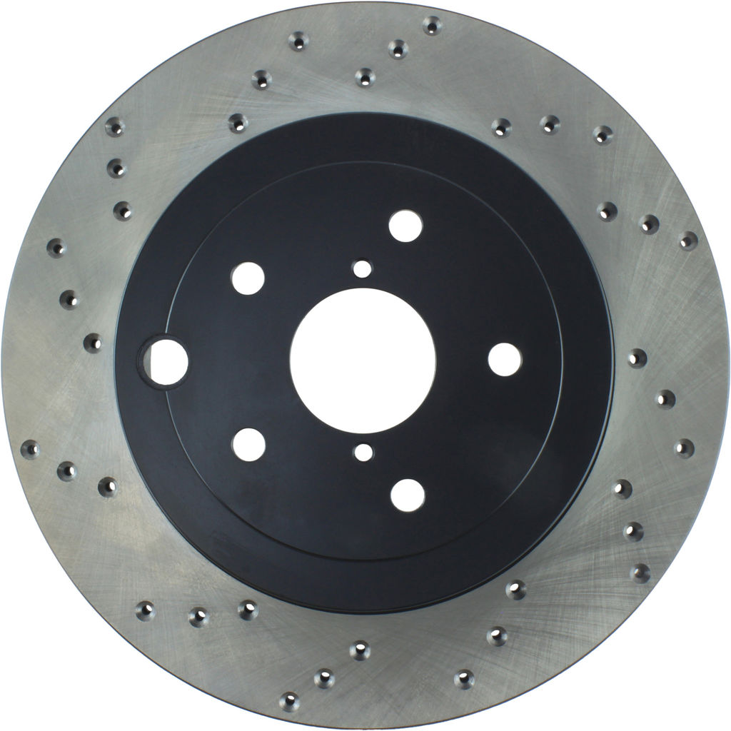 Stoptech 128.47030R - Sport Cross Drilled Brake Rotor