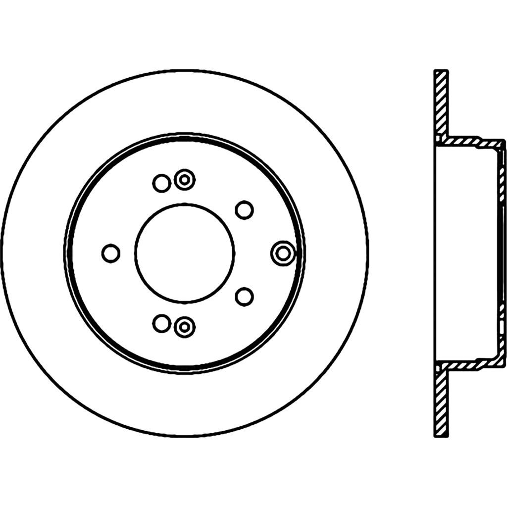 Sport Cross Drilled Brake Rotor